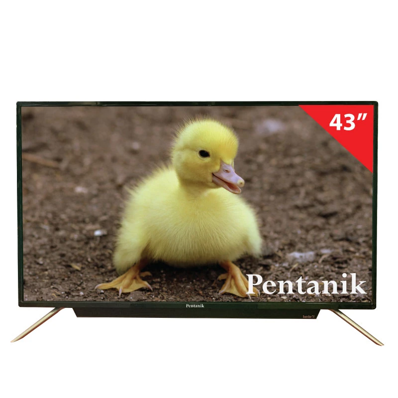 Pentanik 43 inch Smart Android Double Glass 4k Voice Control TV (2024)