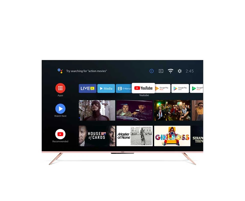 Vision 50 inch LED TV Google Android 4K G3S Galaxy Pro