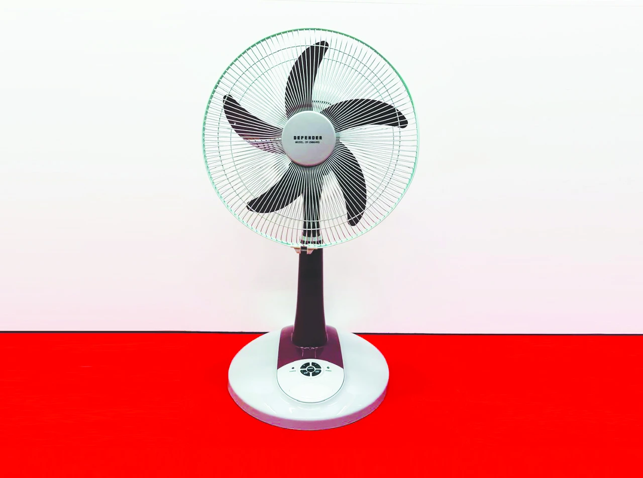Defender Rechargeable Table Fan | DF-2986HRS
