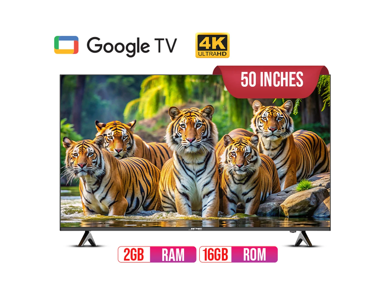 JPE 50 Inch Google 4K TV - E50Y71D