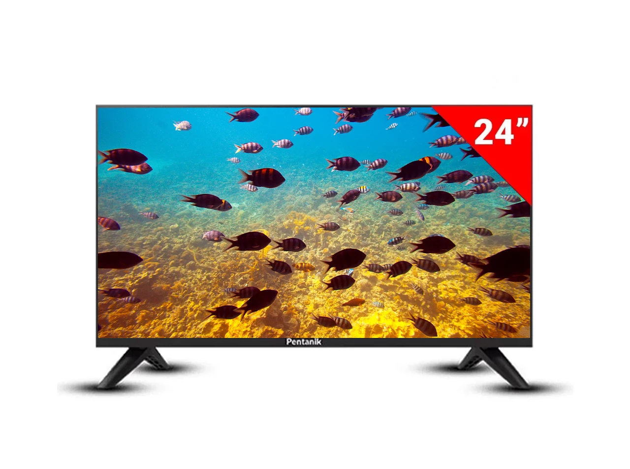Pentanik 24 Inch Basic Double Glass TV