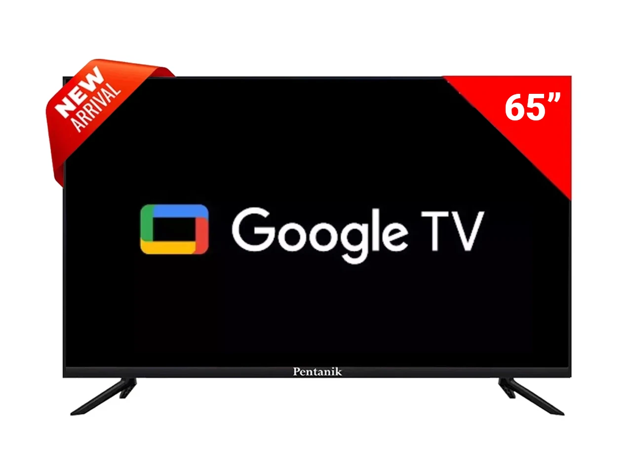 Pentanik 65 Inch 4K Google TV (Frameless)