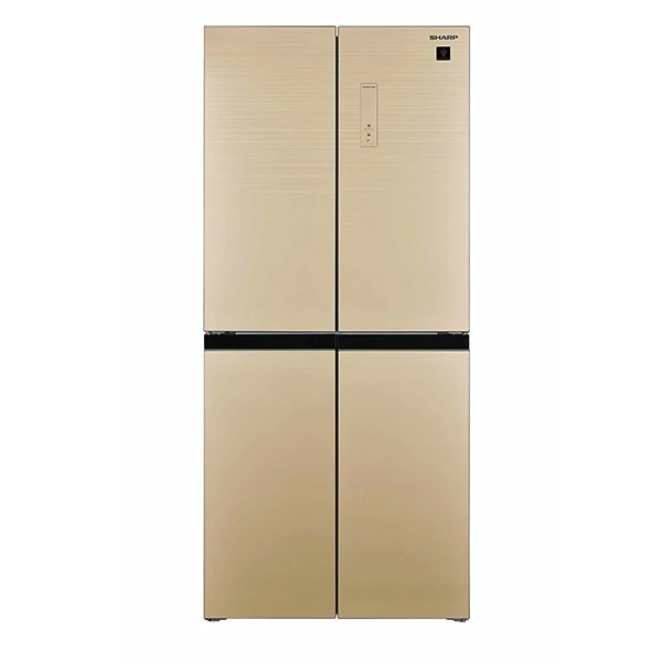 Sharp 4-Door Inverter Refrigerator SJ-EFD589X-G | 401 Liters - Golden