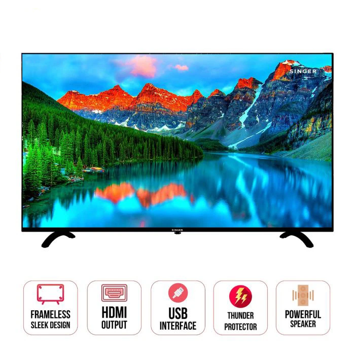 Singer FHD LED TV (S40) Frameless