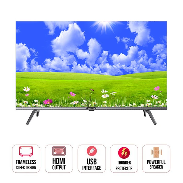 Singer HD LED TV (SW32) Frameless